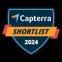 Capterra 2024 software badge